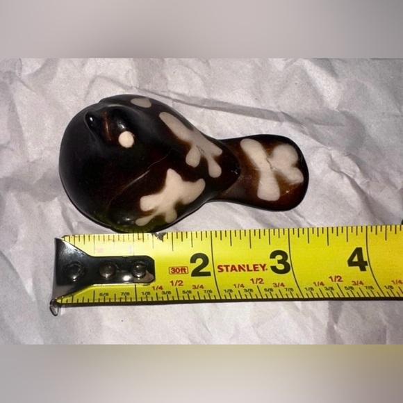 Chulucanas Peru Peruvian Pottery Signed Rolando Paz Bird Figurine - Picture 8 of 13